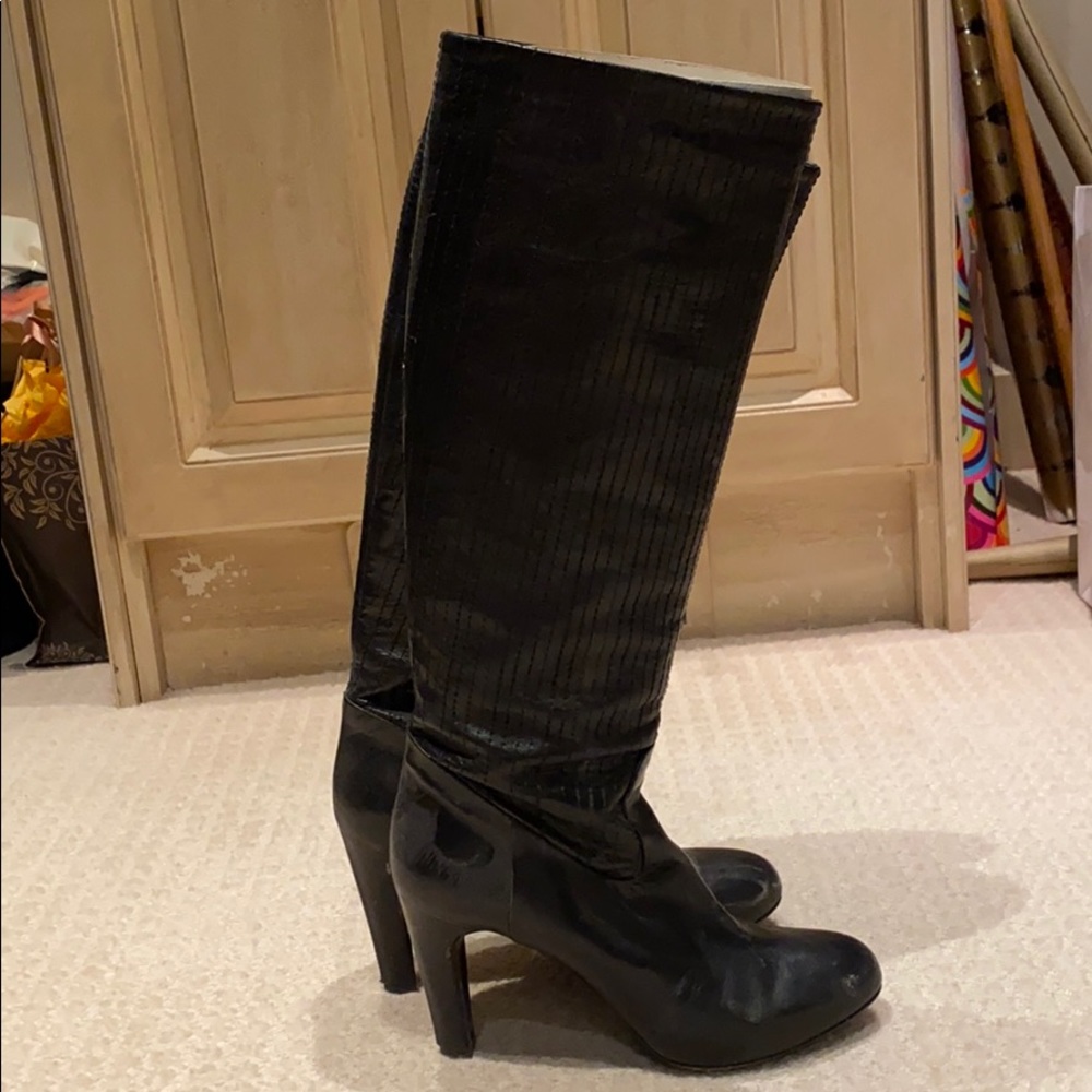 Roberto Del Carlo Leather High Boots